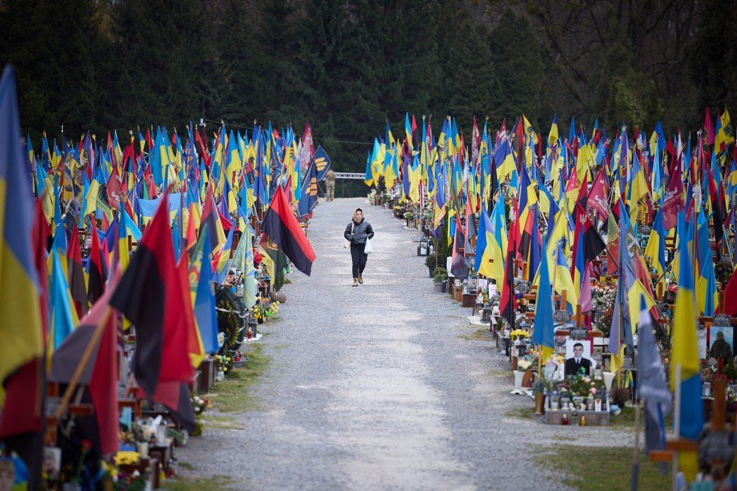 Марсове поле Личаківського кладовища, Львів. Фото: ОП