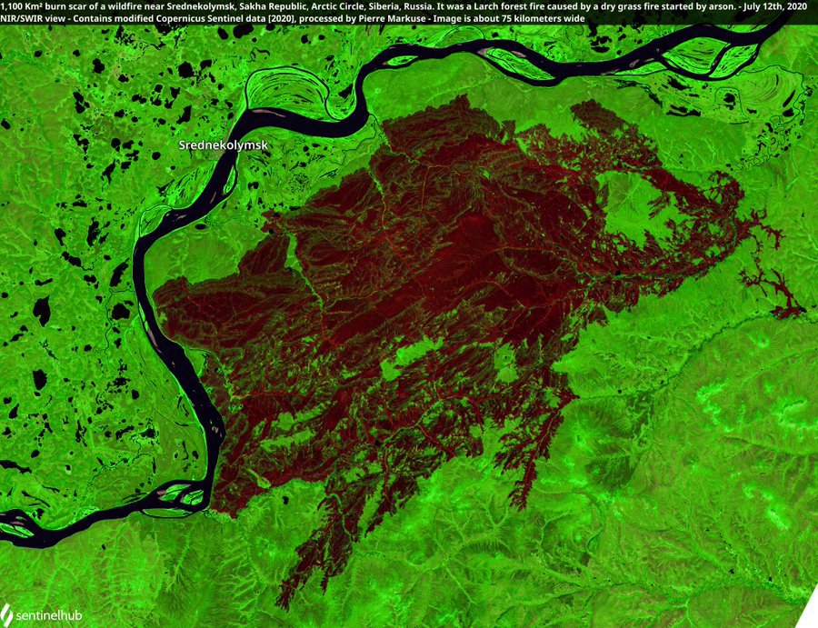 зображення: П'єр Маркузе на основі фото Sentinel2