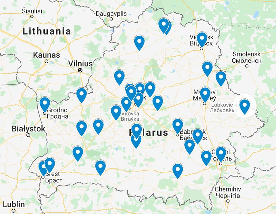 Карта створена Олександром Снідаловим