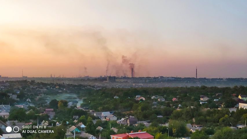 Фото В'ячеслава Фесенка, 22 вересня, з вулиці Космічної