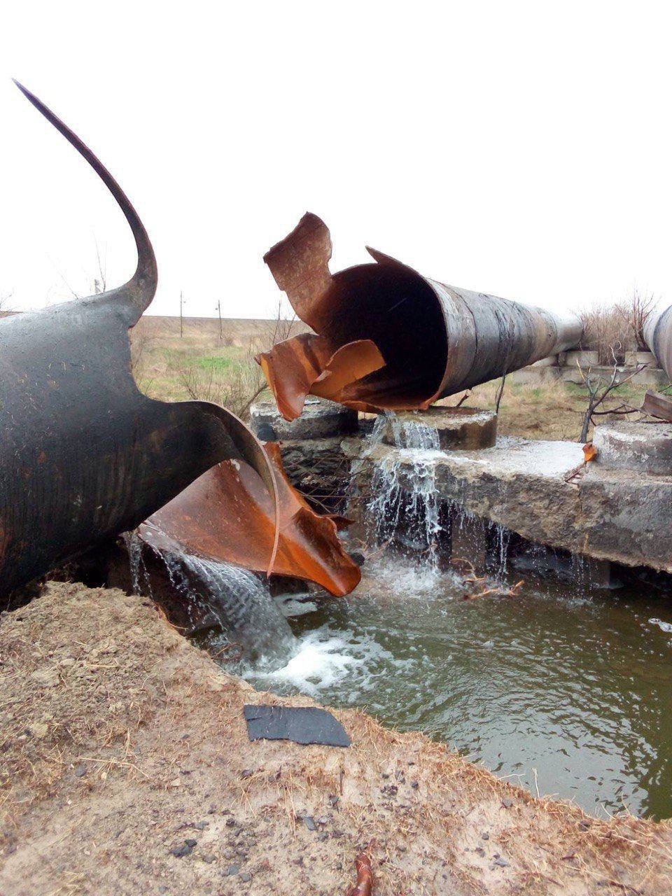 Probable place of pipe burst. Photo: Korabelov.info