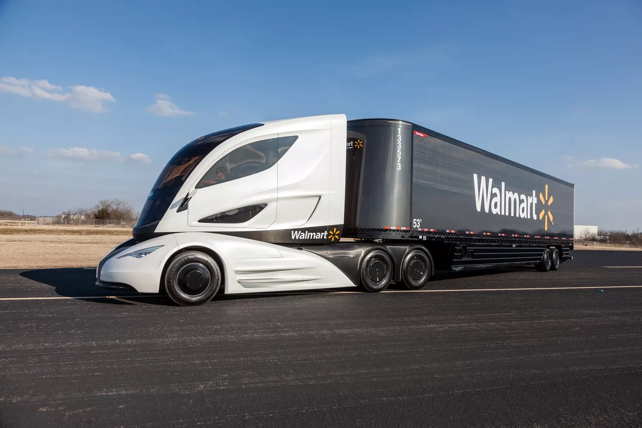 Електровантажівка мережі гіпермаркетів Walmart