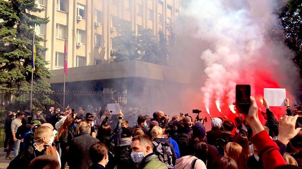 Фото дня: фаєри на підтримку Стерненка