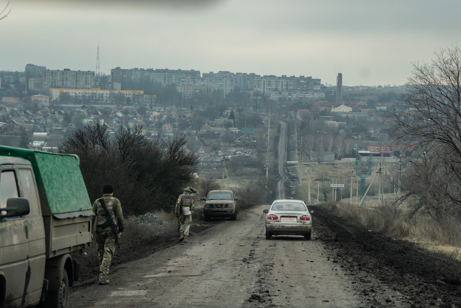 Дорога до Бахмута. Фото: Данило Павлов