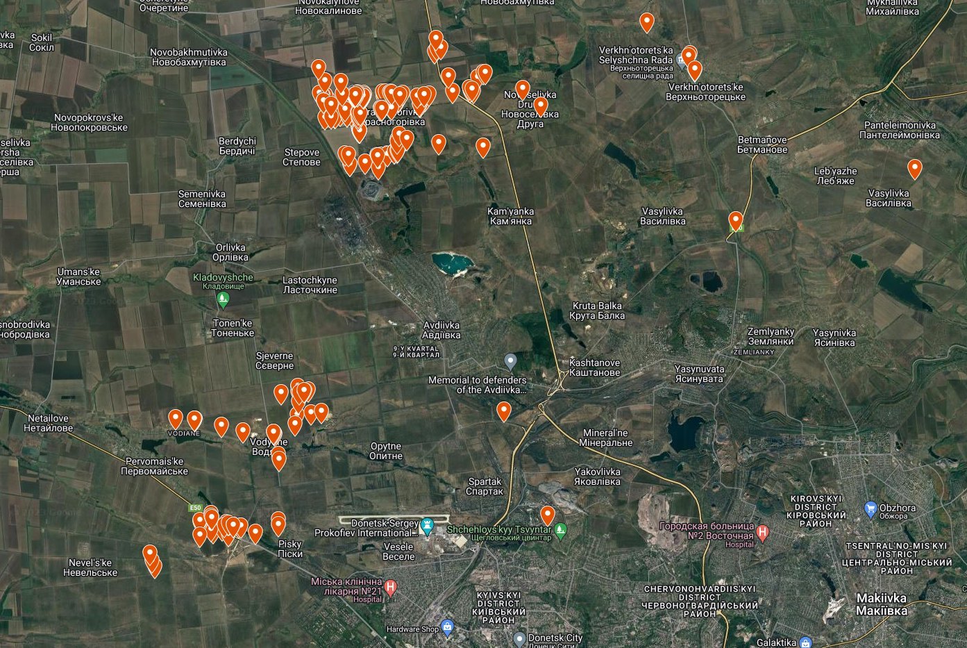 F90NIK6WcAAgl7M розслідування, втрати ворога, авдіївка, знищена техніка