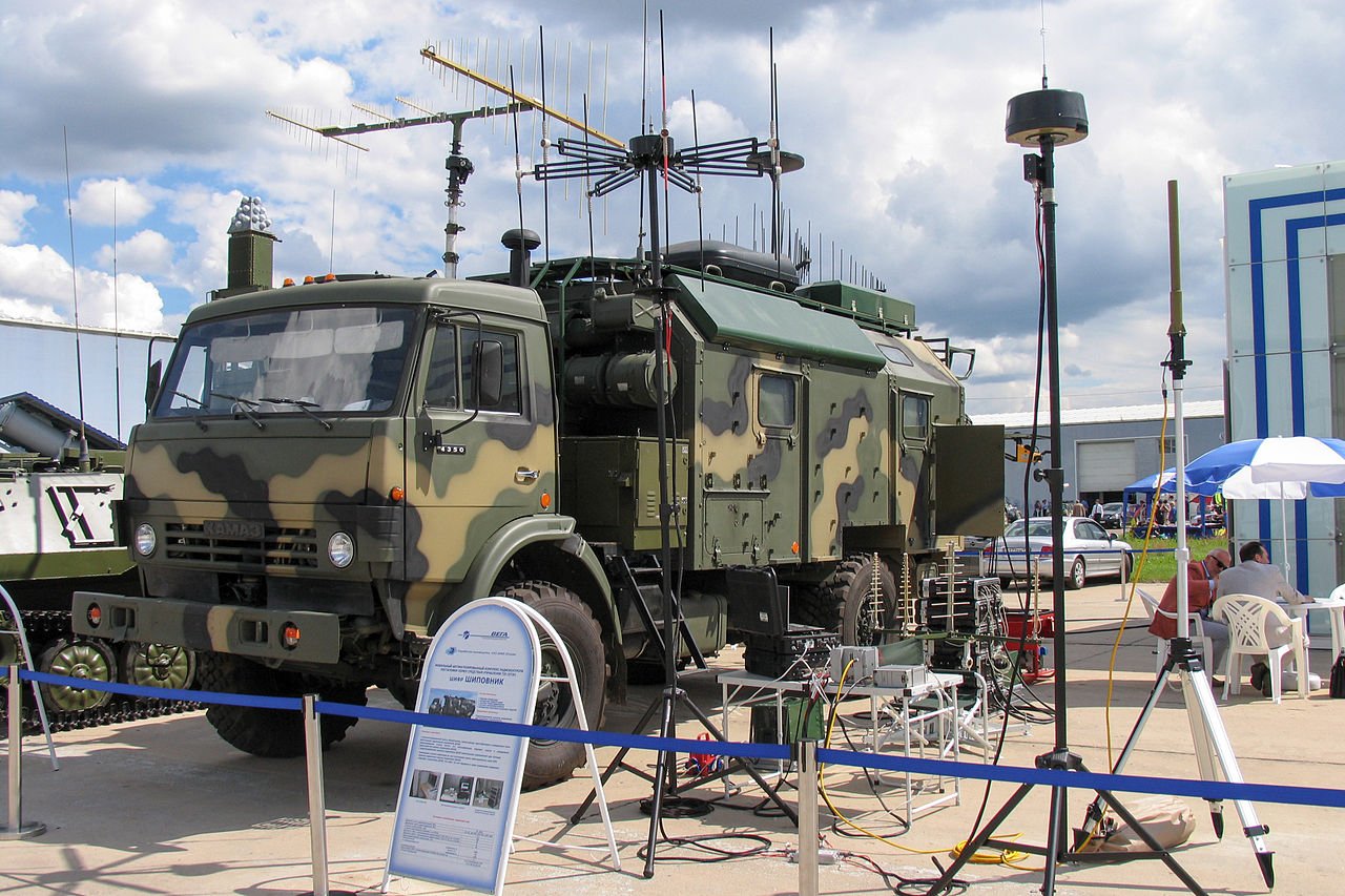 Російська ситема РЕБ "Шиповник-Аеро". Фото: Вікіпедія