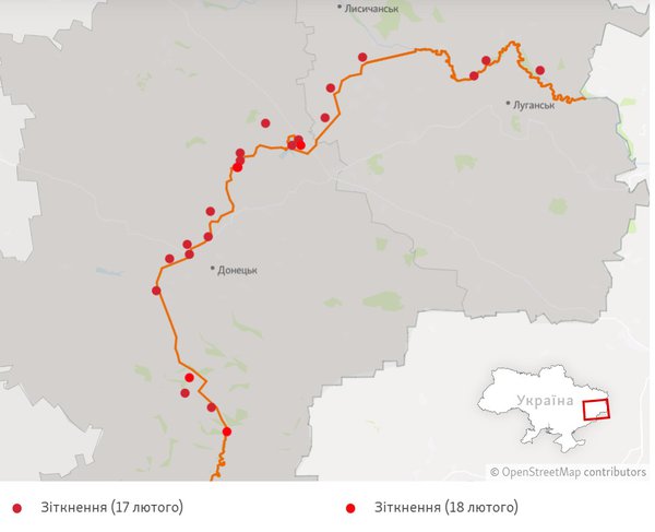 Російські маріонетки на Донеччині та Луганщині оголосили евакуацію цивільних до Росії