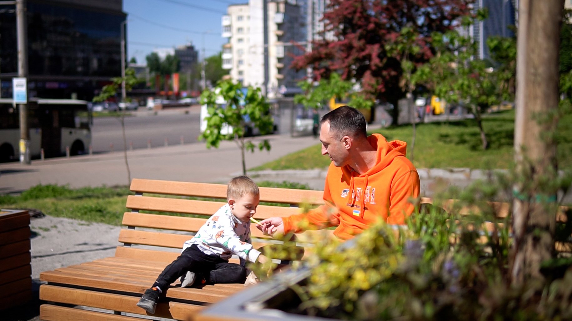 Парклет біля Цирку. Фото: КМДА