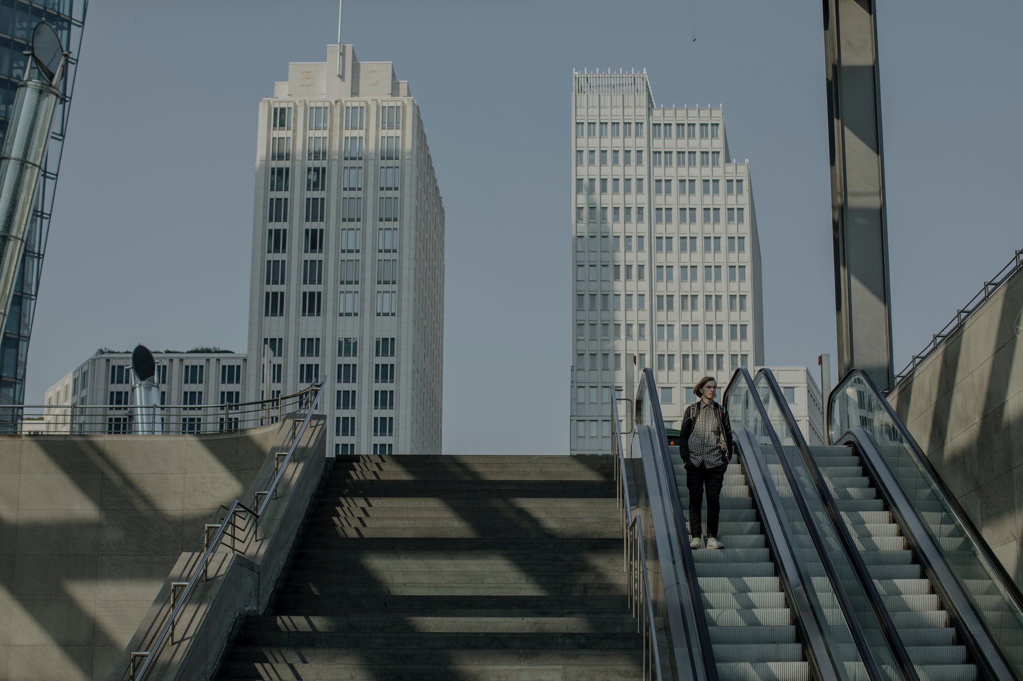 Порожня Potsdamer Platz у центрі Берліну