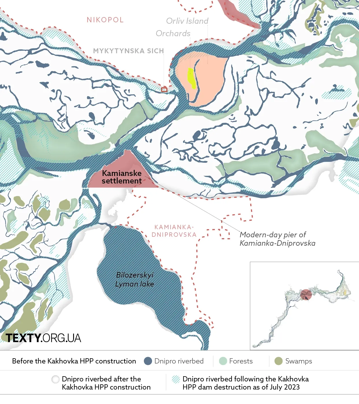 mobileENG14 Dnipro, history, Velykyi Luh, Great Meadow, eng, Cossacks, dataviz_eng, Kakhovka, map, Ukraine