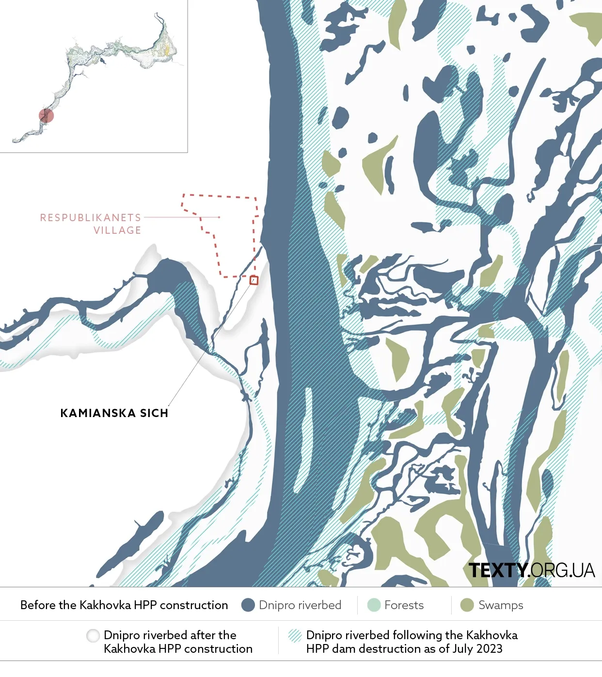 mobileENG3 Dnipro, history, Velykyi Luh, Great Meadow, eng, Cossacks, dataviz_eng, Kakhovka, map, Ukraine