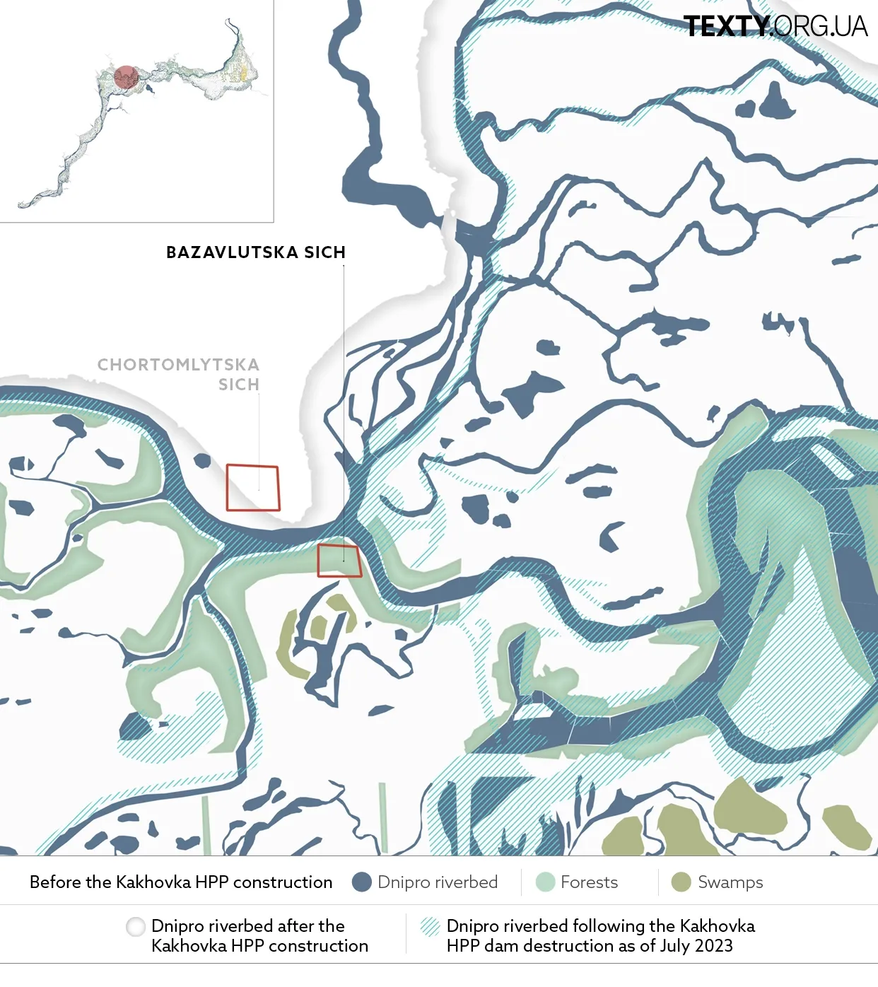 mobileENG6 Dnipro, history, Velykyi Luh, Great Meadow, eng, Cossacks, dataviz_eng, Kakhovka, map, Ukraine