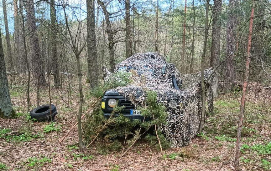 Cars from volunteers