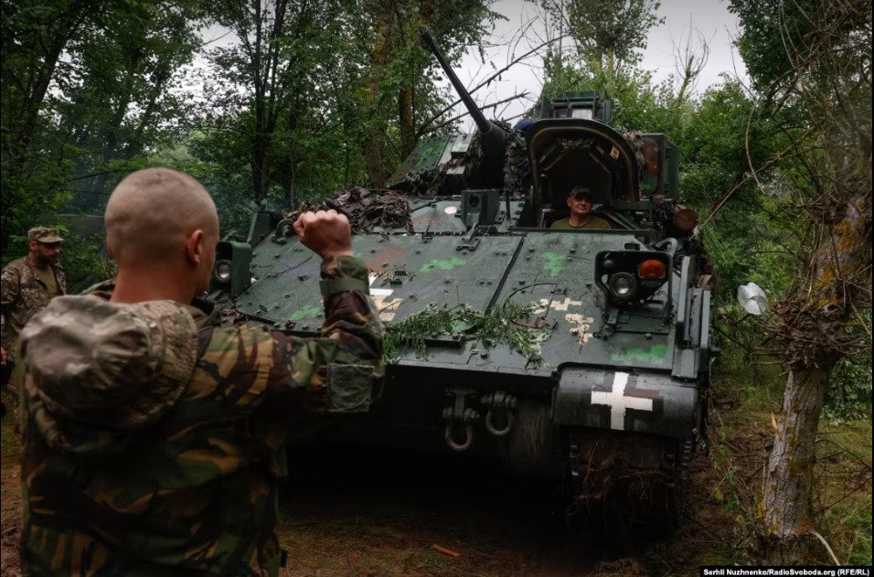 М2 Bradley на службі в ЗСУ. Фото: Радіо Свобода