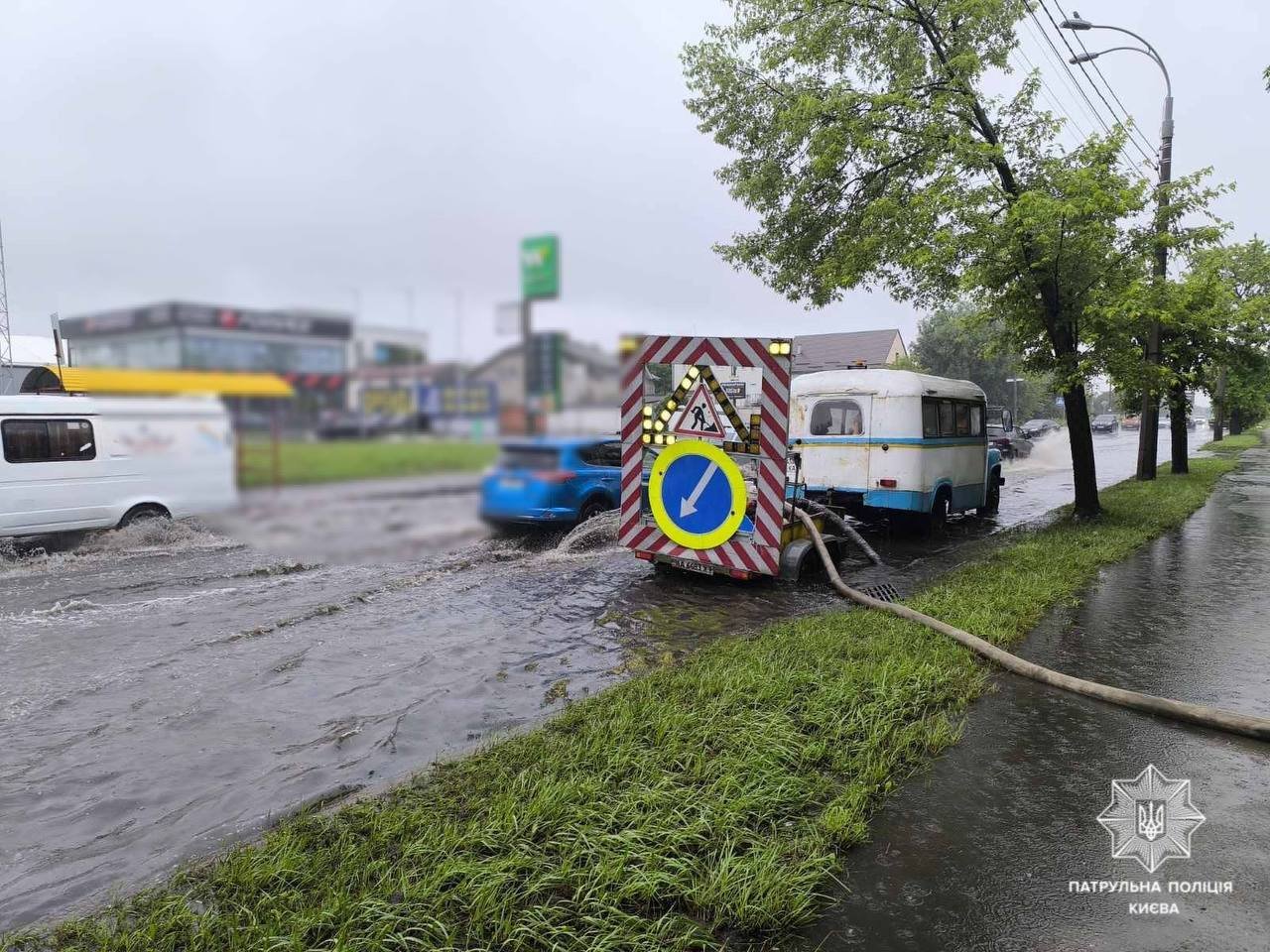 У Києві добова норма опадів перевищена втричі київ, злива, затоплення, негода