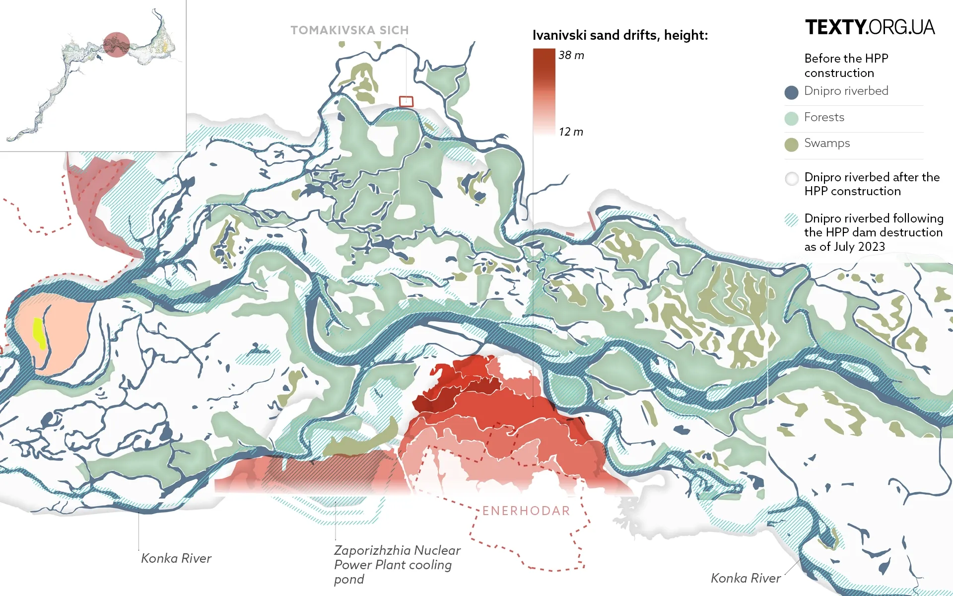 pictures_paged_ENG12 Dnipro, history, Velykyi Luh, Great Meadow, eng, Cossacks, dataviz_eng, Kakhovka, map, Ukraine