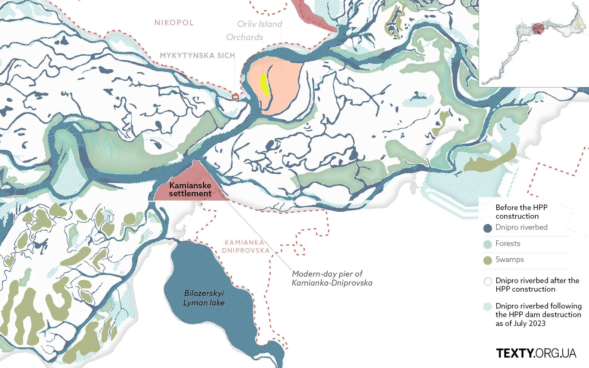 pictures_paged_ENG14 Dnipro, history, Velykyi Luh, Great Meadow, eng, Cossacks, dataviz_eng, Kakhovka, map, Ukraine