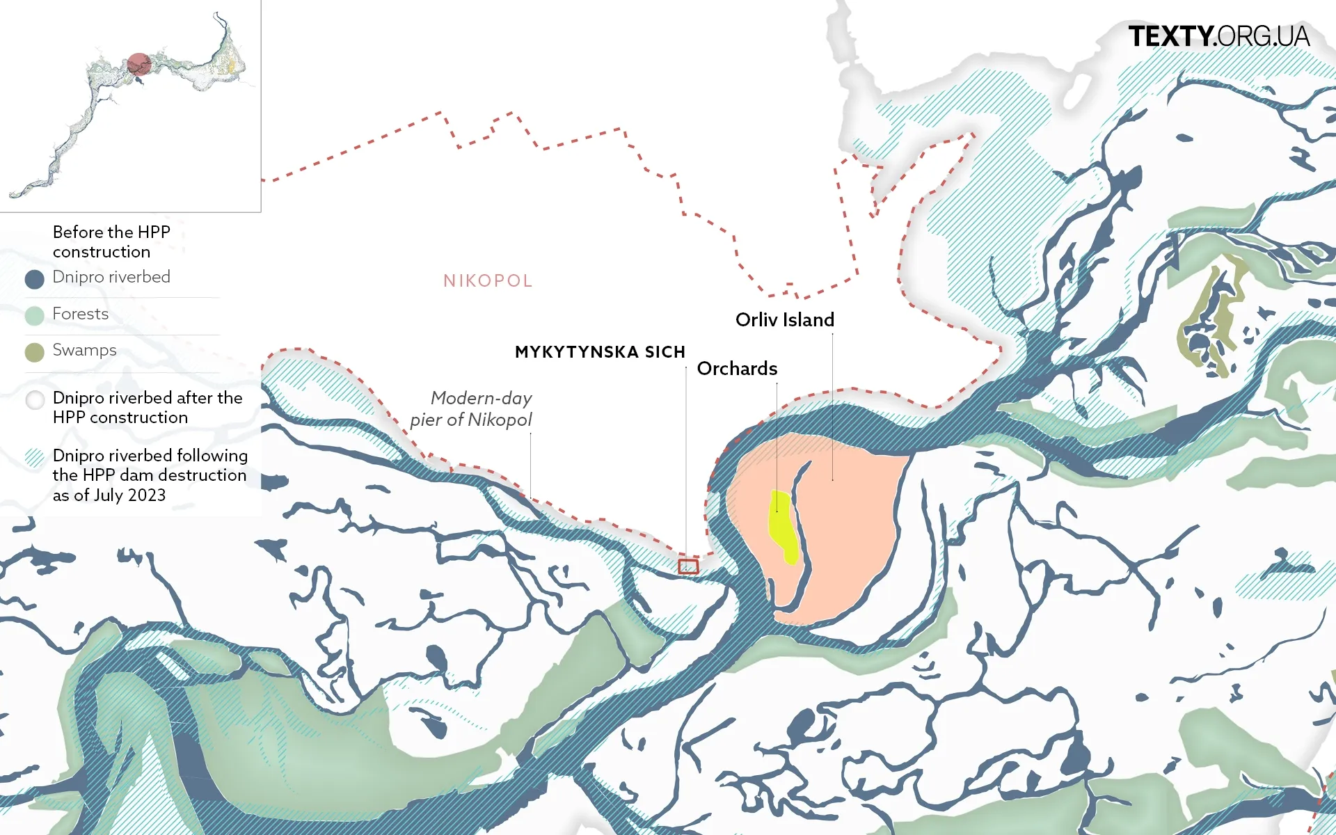 pictures_paged_ENG7 Dnipro, history, Velykyi Luh, Great Meadow, eng, Cossacks, dataviz_eng, Kakhovka, map, Ukraine