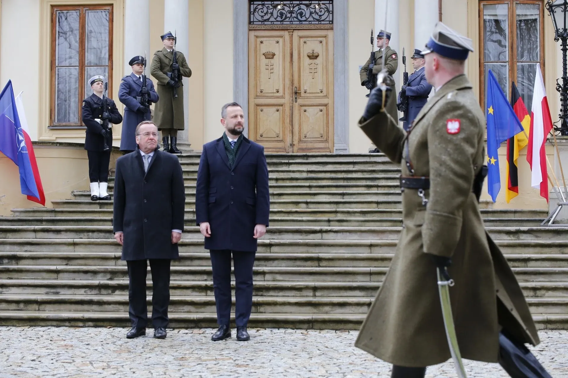 Борис Пісторіус і Владислав Косіняк-Камиш. Фото: Якуб Боровський, Defence24.pl