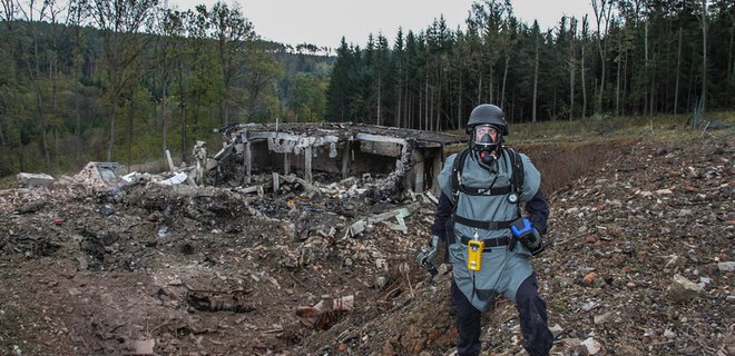 Вибух у Врбетіці, 2014: фото EPA – Czech Republic Police